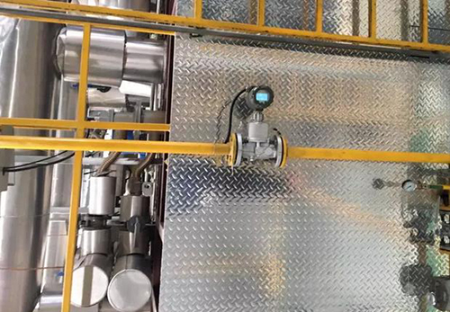 燃氣旋進旋渦流量計現場使用圖